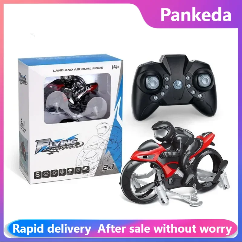 Drone Camera Mount - Motocicleta acrobática 2 en 1 Land