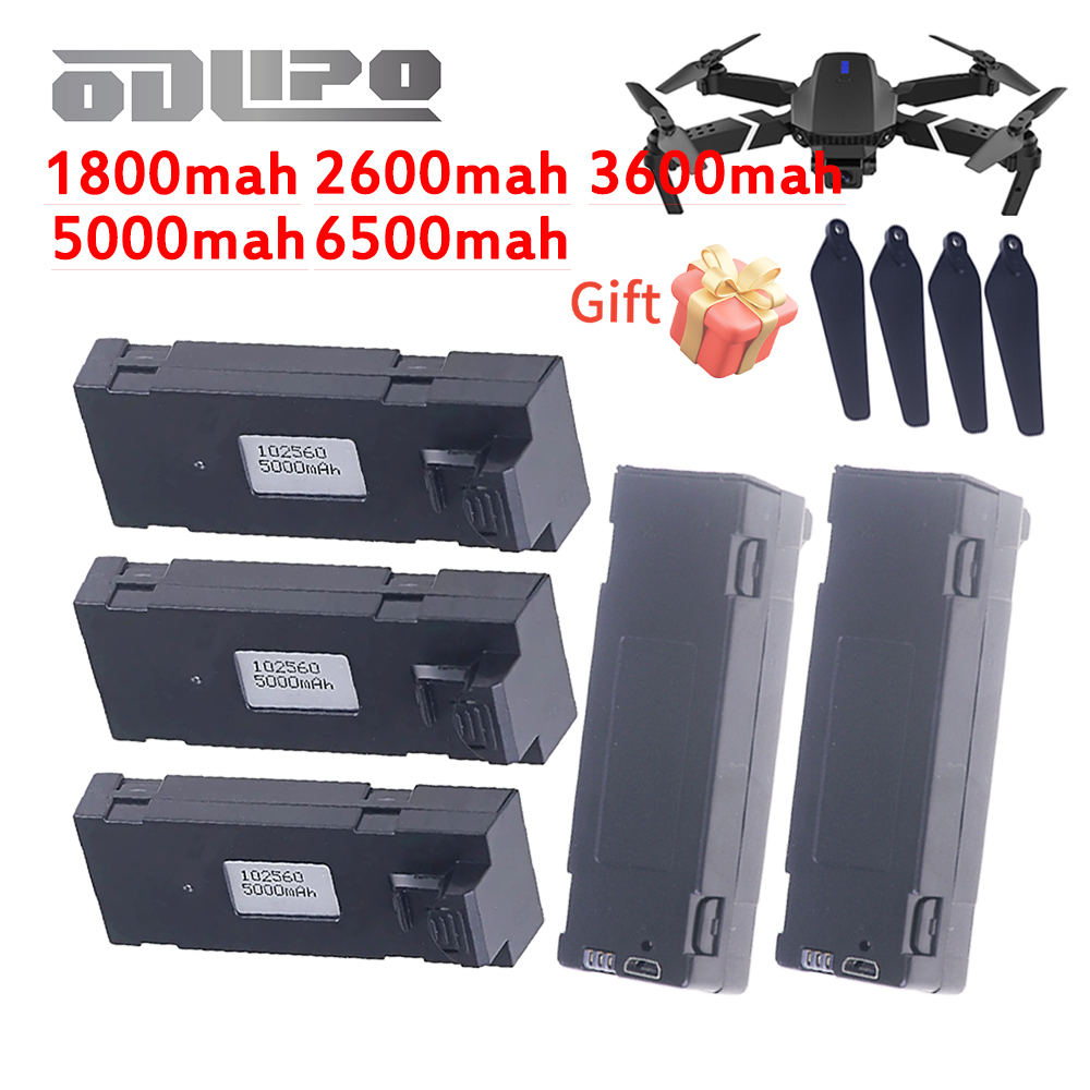 Eachine Drone E58 - Nueva batería mejorada E88 de 6500mah,