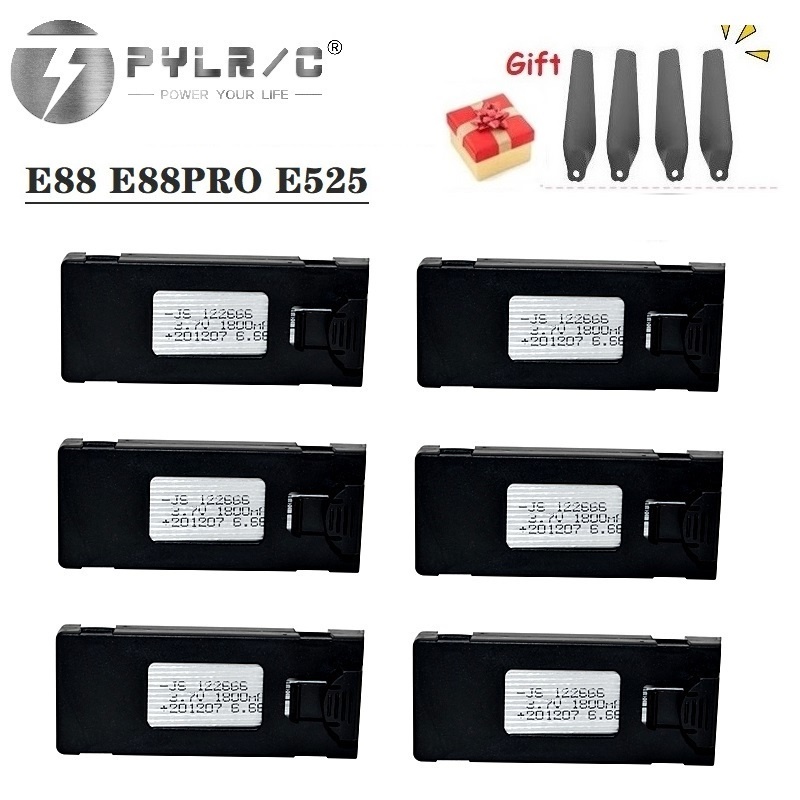Eachine Drone E58 - 1/2/3/5/10 Uds 3,7 V 1800Mah RC