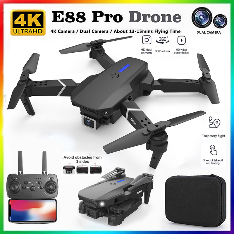 Nuevo Dron RC Profesional E88  - Drone Camera Wide Angle reseña y precio