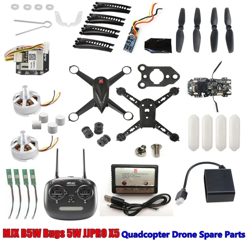 MJX-piezas de repuesto B5W Bug - Holy Stone Drone Hs720 reseña y precio