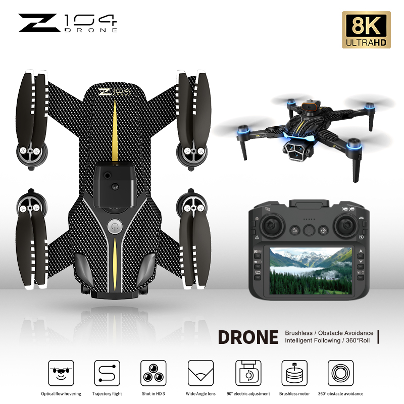 Z104 RC Drone gran angular 8K  - Drone Camera Wide Angle reseña y precio