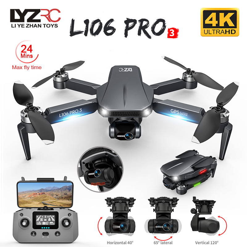 L106 Pro 3 Drone 5G WIFI FPV p - Drone Camera 4K reseña y precio