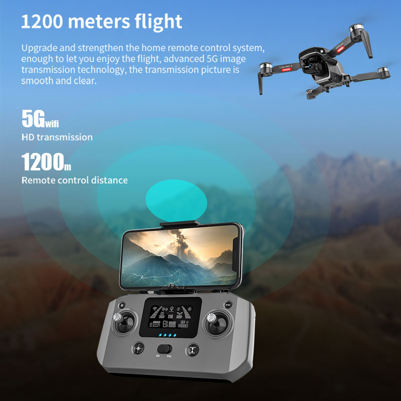 L106 Pro 3 Drone 5G WIFI FPV p - Drone Camera 4K reseña y precio