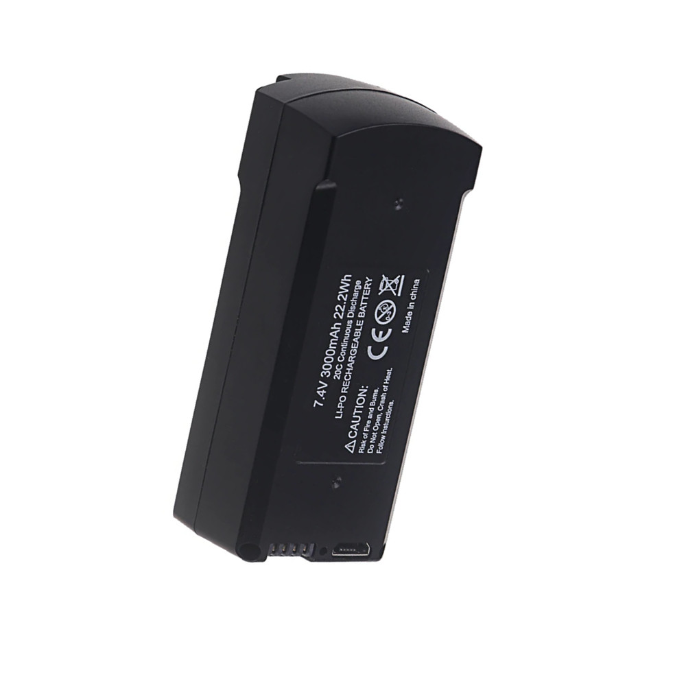 Batería de 7.4v 3000mah para D - Eachine Drone E58 reseña y precio