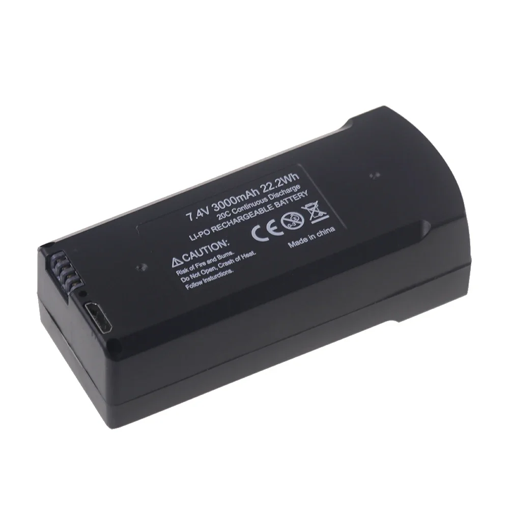 Batería de 7.4v 3000mah para D - Eachine Drone E58 reseña y precio