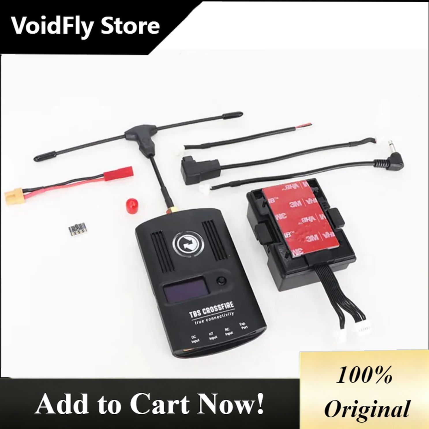Transmisor de radio VoidFly TB - Tbs Fpv Crossfire reseña y precio