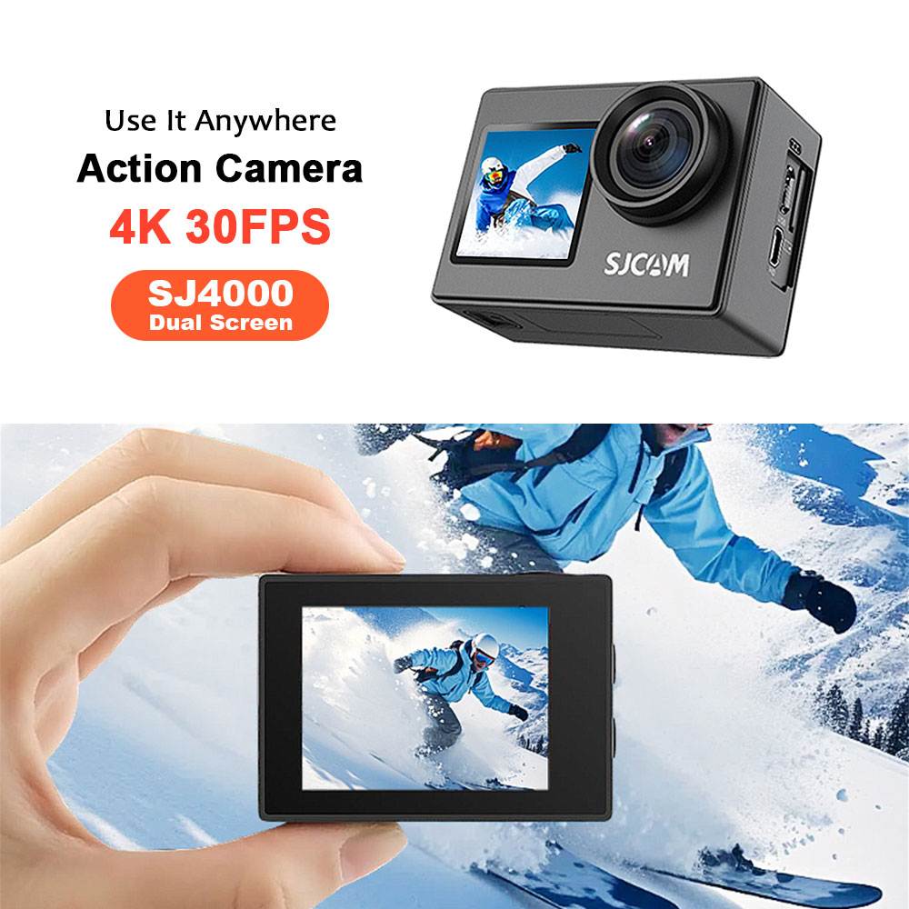 Cámara de Acción SJCAM SJ4000  - Drone Camera Action reseña y precio