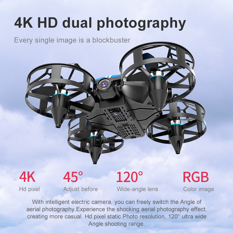 Nuevo Mini Drone 812PRO profes - Drone Camera Wide Angle reseña y precio