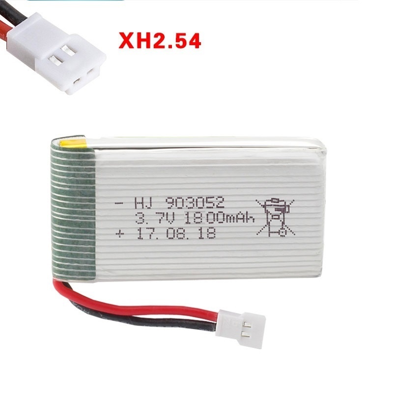 Batería Lipo de 3.7v 1800mAh p - Eachine Drone E58 reseña y precio